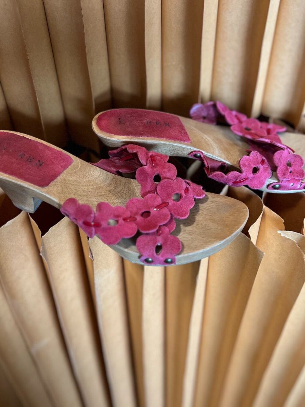 Vintage Ralph Lauren wooden slide
